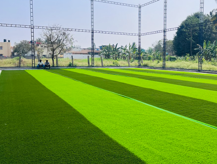Turf Seaming and Gluing Process
